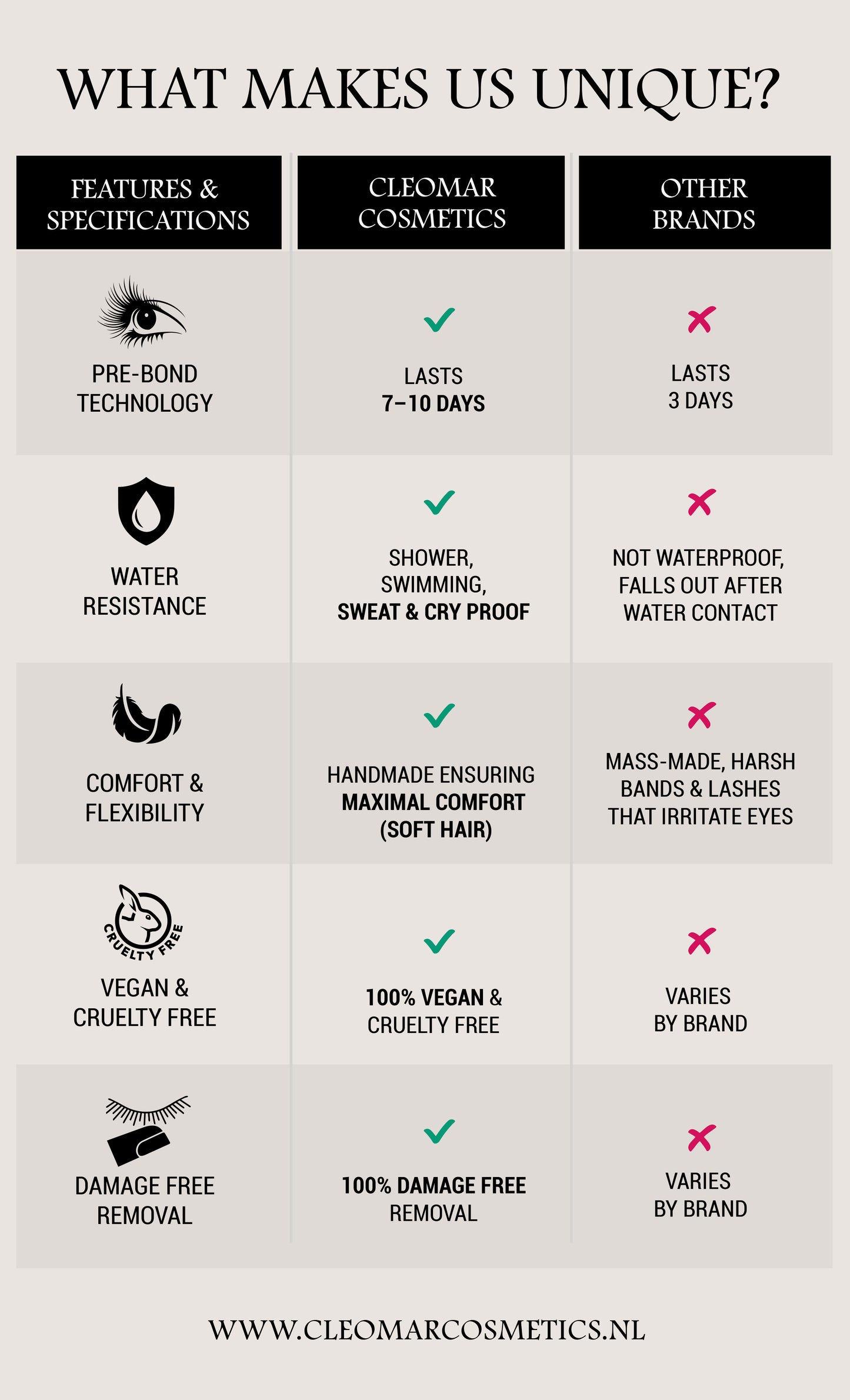 PRESS ON LASHES - NATURAL VOLUME