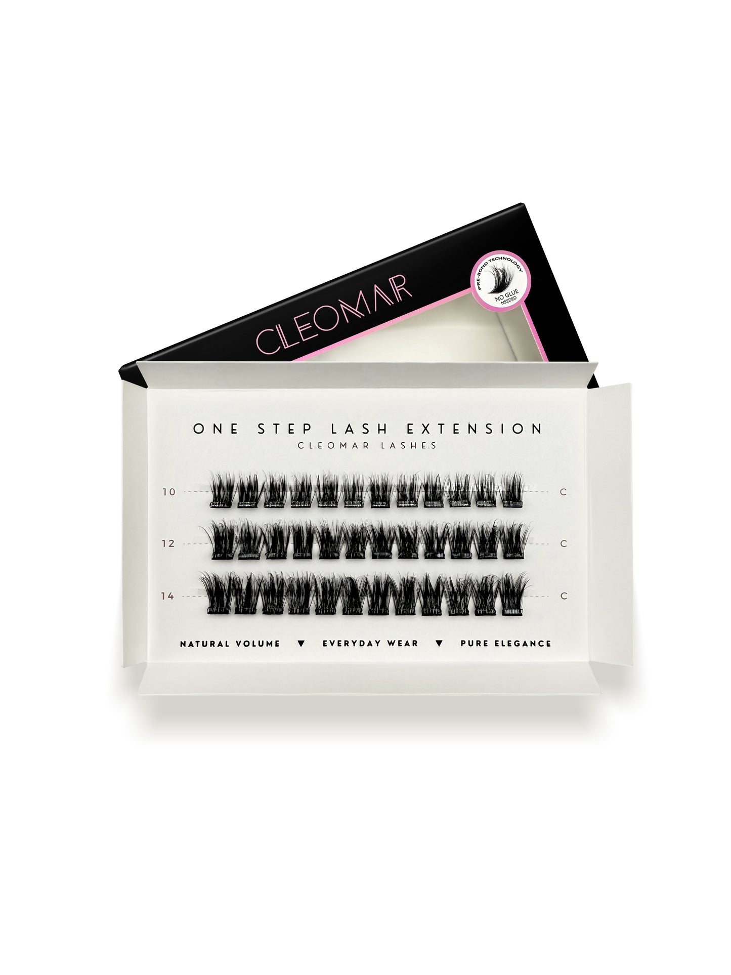 PRESS ON LASHES -  NATURAL VOLUME